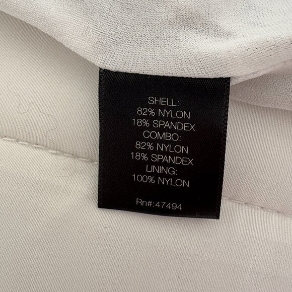 Norma Kamali Racer Deep-V Combo Mio Leopard Mesh One Piece Swimsuit Medium RARE - Picture 5 of 11